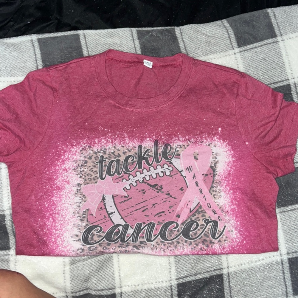 breast cancer football shirt